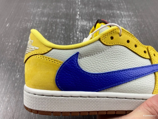 Kick Theory OG Low Scott Canary Travis x DZ4137-700 Jordan Air 1 0820